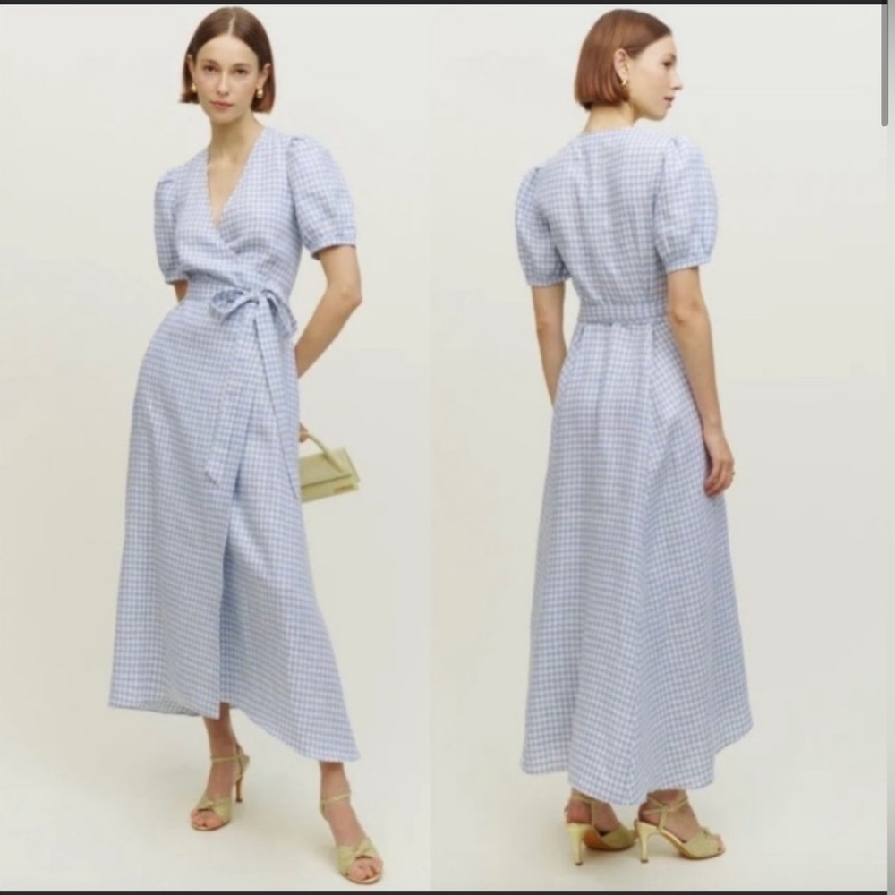 Reformation Weiss Linen Dress